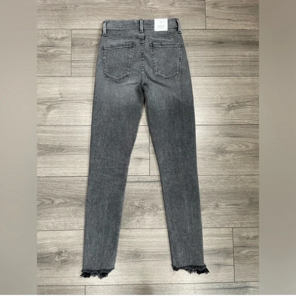 AGOLDE Sophie Hi Rise Destroyed Raw Skinny Jean 24‎ NEW